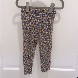Mini Boden Floral Kids Leggings